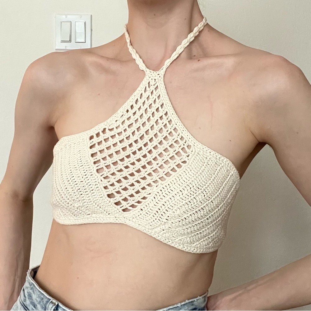 Halter Crochet Top